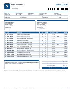 Sales Order